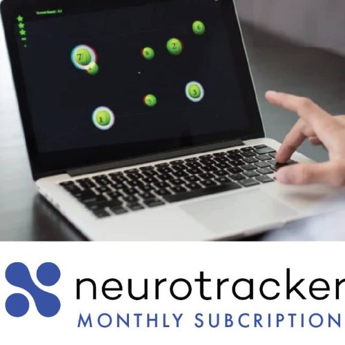 [1 MONTH TRAINING] Cognitive Training At Home with Neurotracker Monthly Subscription