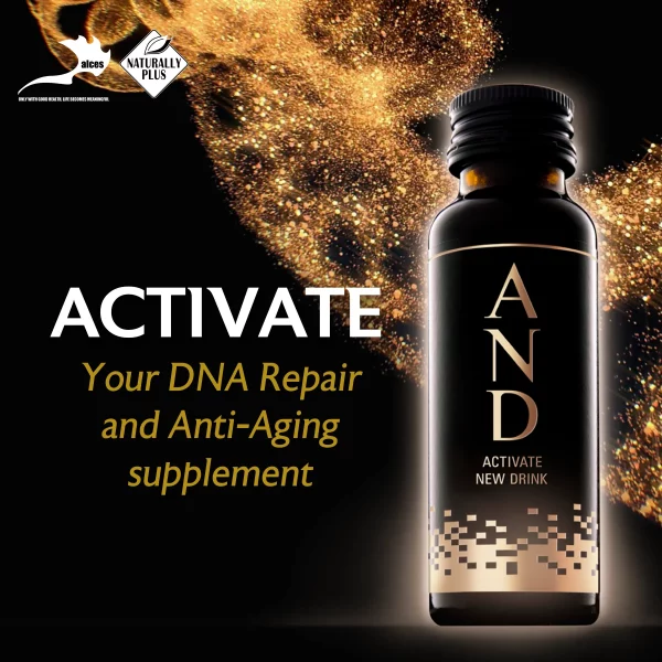 AND (Activate New Drink) – Your DNA Repair and Anti-Aging Supplement