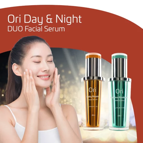 Ori Daily Repair Beauty Facial Serum + Radiance Revitalise Facial Essence (Day & Night Duo Set)