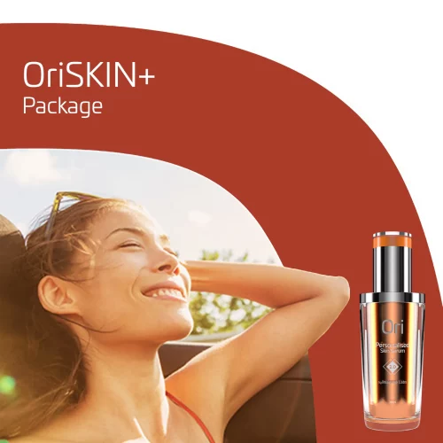 OriSKIN+ Skin & Beauty DNA Test with Personalised Skin Serum – Unlock the secrets of your Skin Health & Aging