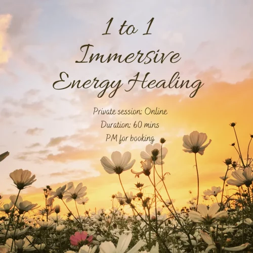[60 MINS COACHING] Energy healing session for Anxiety & Stress relief