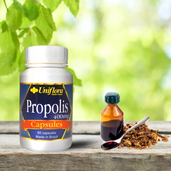 Uniflora® Propolis Capsules 400mg (60 capsules)