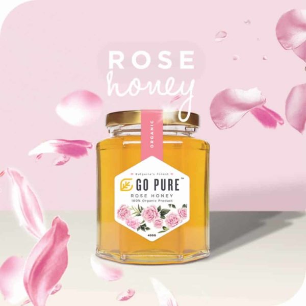 Go Pure™ Organic Rose Honey 400g