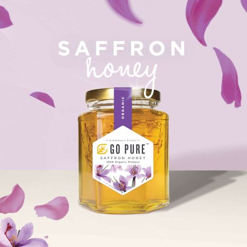 Go Pure™ Organic Saffron Infused Honey 400g