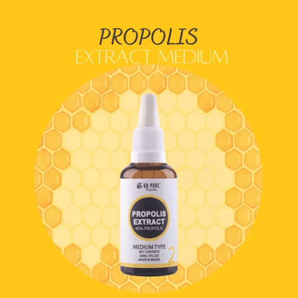 Go Pure™ Propolis Extract 30ml – 45% Strength