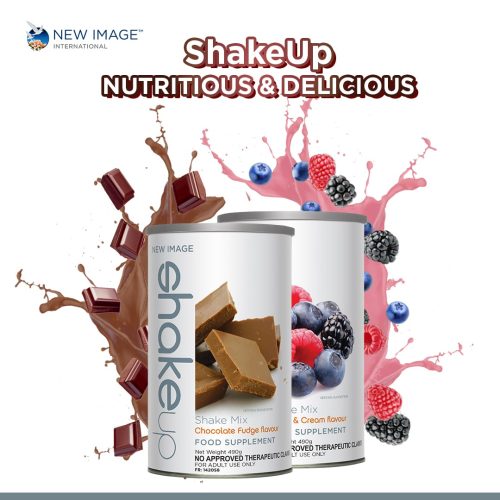 ShakeUp Low Carb Supplemented Food Shake 490g