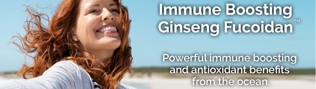 Immune boosting ginseng fucoidan